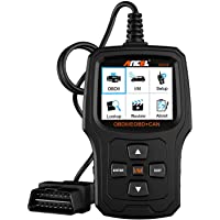 Los mejores  - ANCEL EU410 Lector de código de fallas para vehículos El escáner de protocolo OBD2 analiza la luz de diagnóstico del…